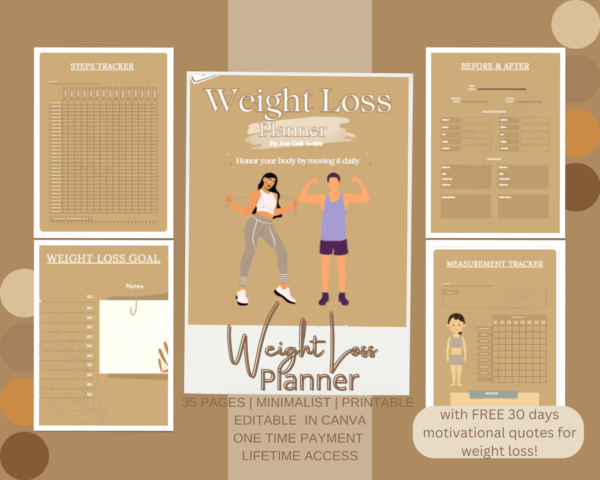 Fit & Fabulous: Your Complete Weight Loss Planner PLR